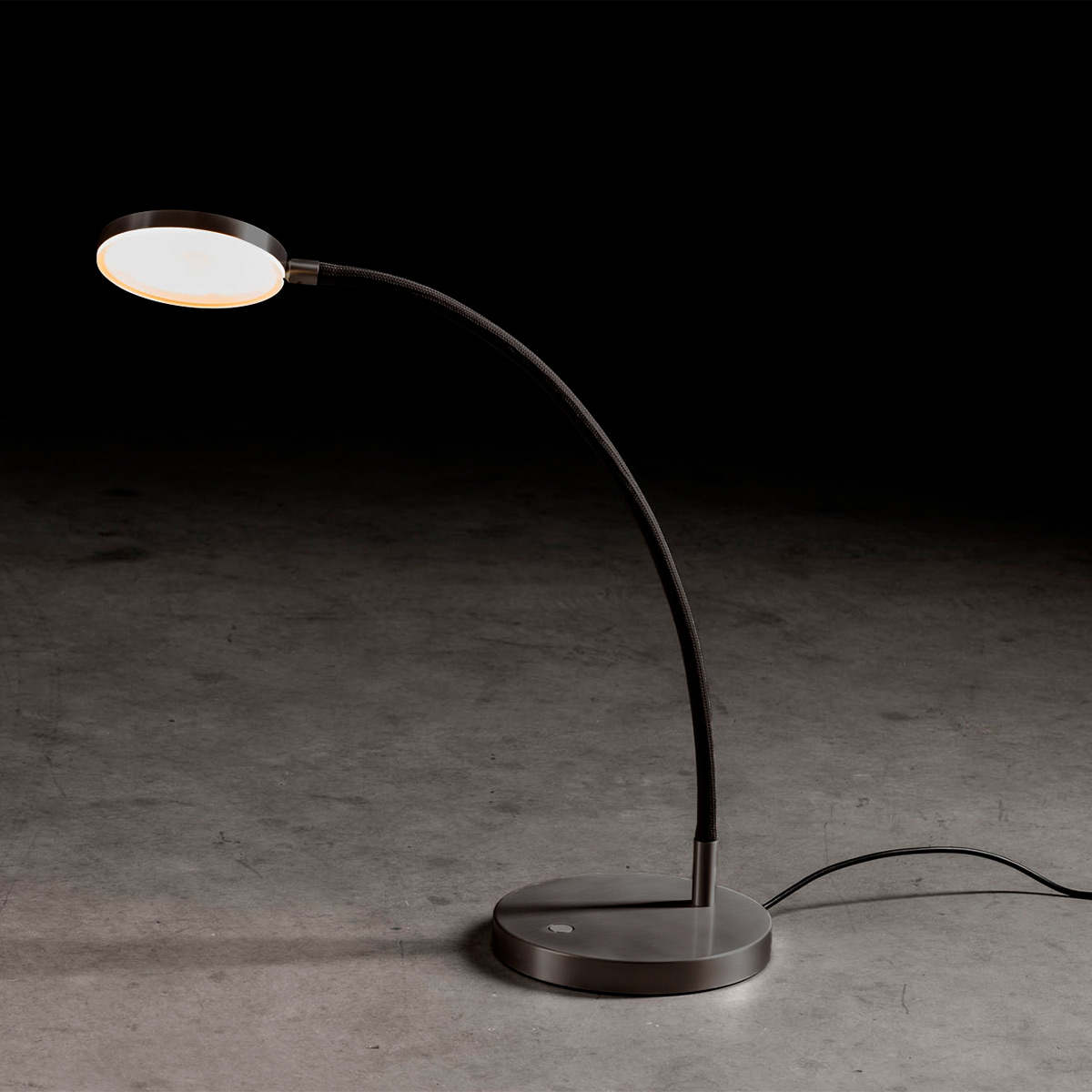 Holtkötter Flex LED Leuchtenserie, Platin / schwarz
