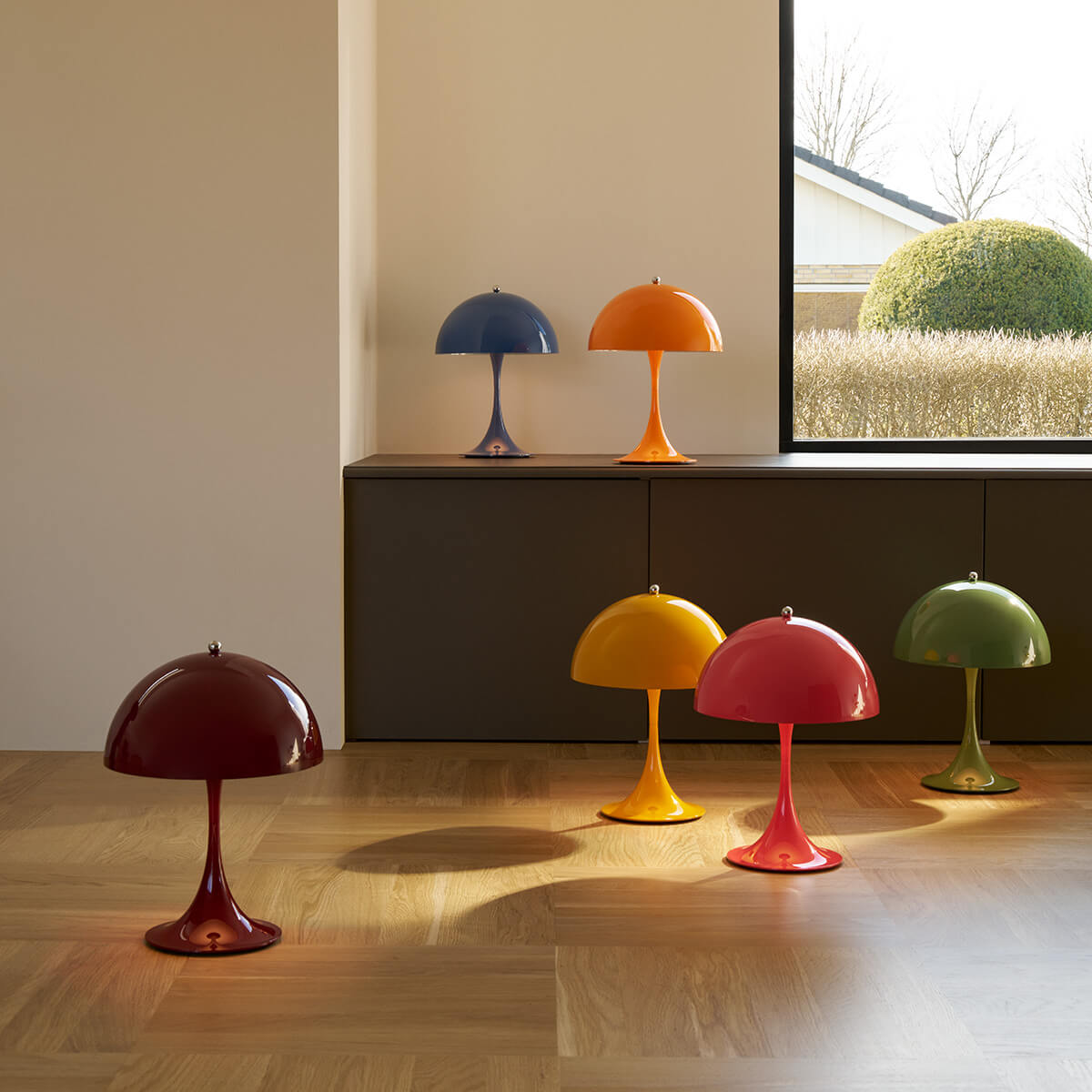 Louis Poulsen Panthella 250 Portable V3 LED Akkuleuchte, verschiedene Ausführungen – Design by Verner Panton