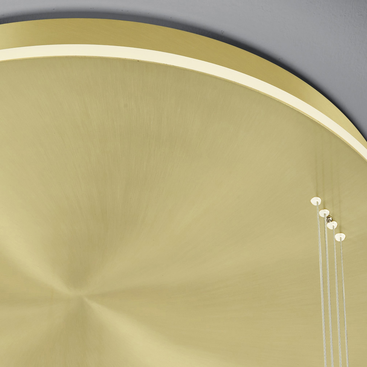 Sam LED Pendelleuchte, 3-flg., mit Rondell