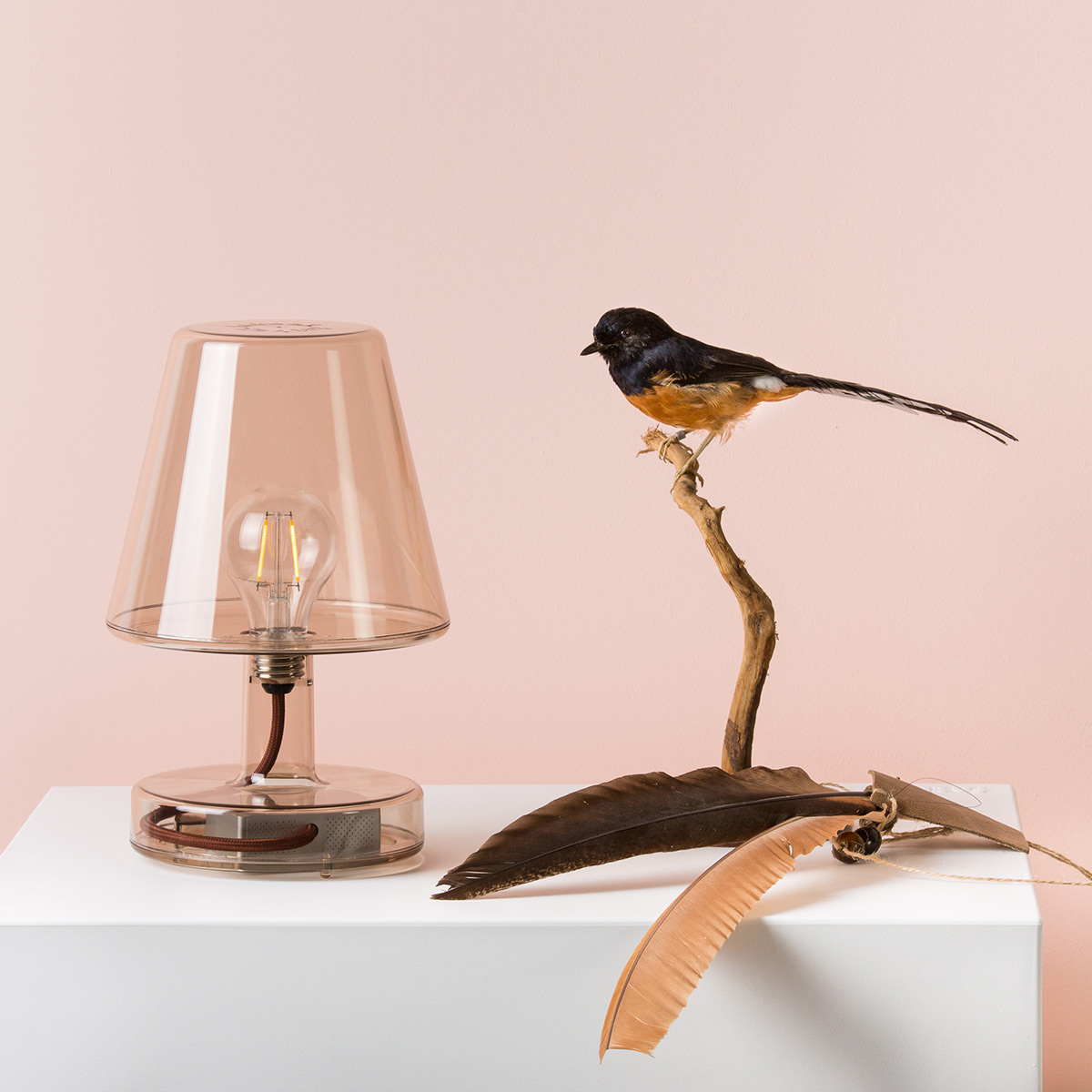 Fatboy Transloetje LED Akkuleuchte, braun