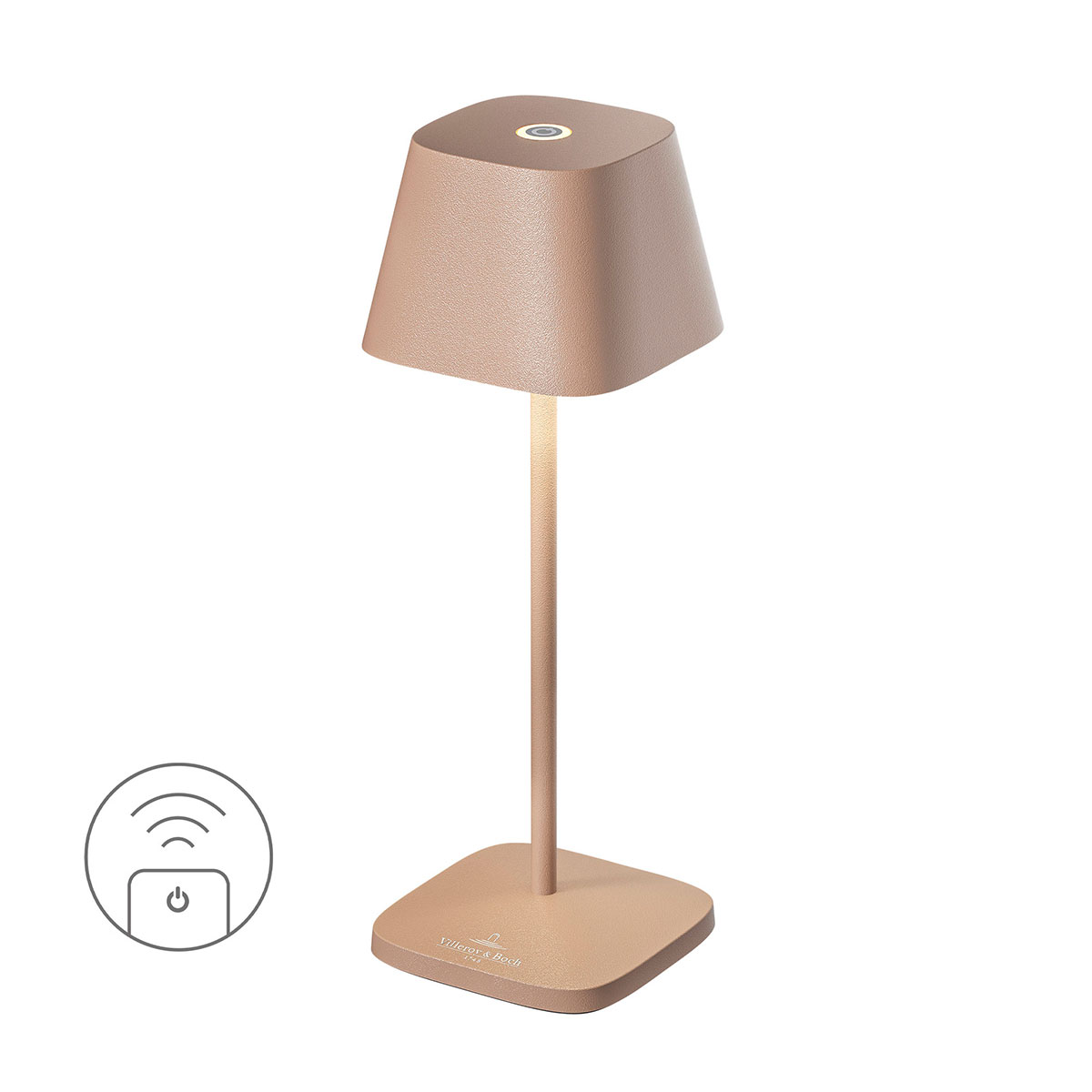 Villeroy & Boch Neapel Micro RC LED Akkuleuchte, Sand