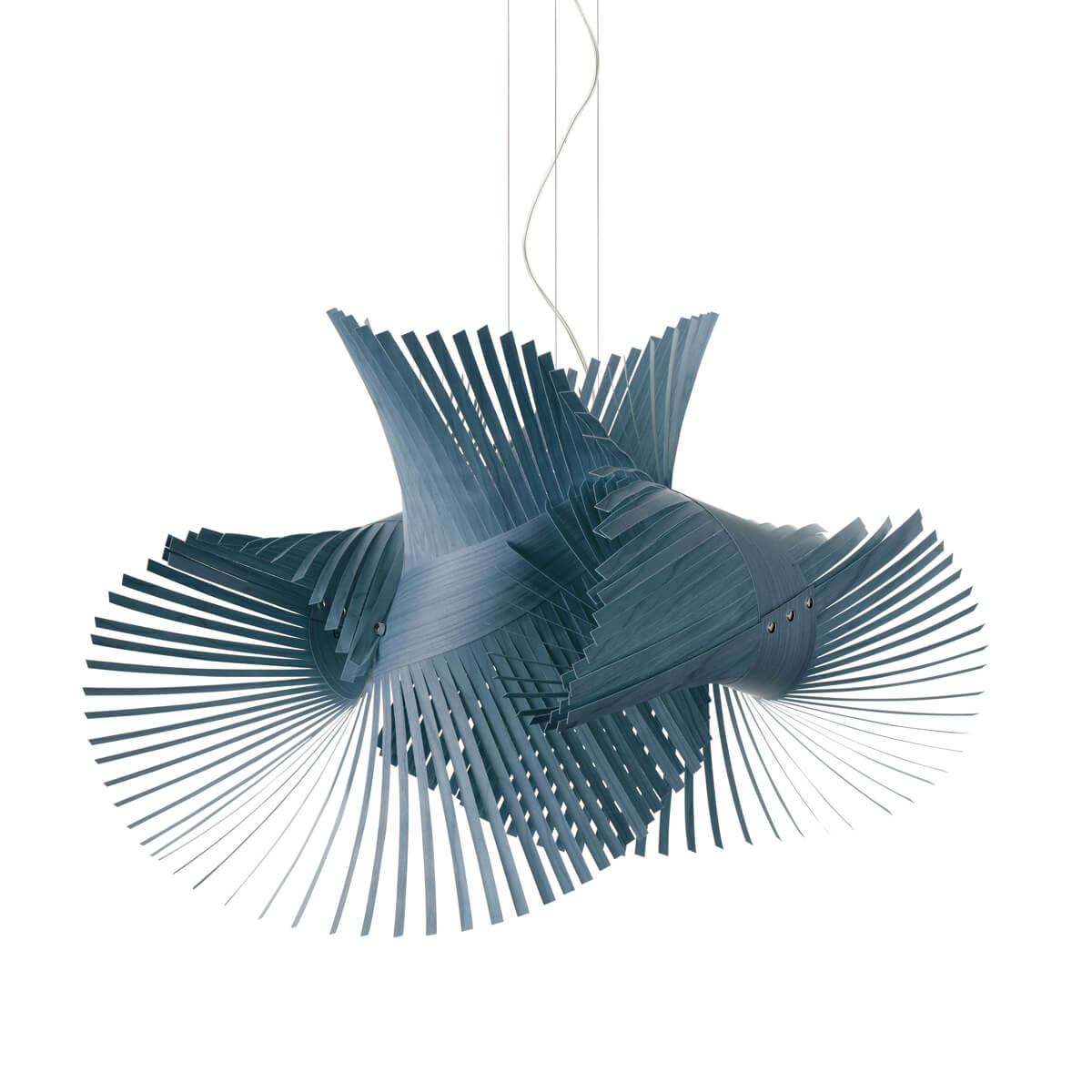 LZF Lamps MiniMikado Pendelleuchte, blau