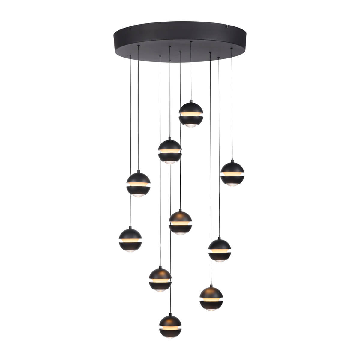 Lini LED Pendelleuchte, 10-flg.
