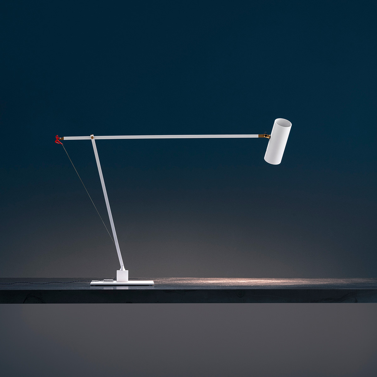 Catellani & Smith Ettorino T LED Tischleuchte, weiß (Foto: Nava-Rapacchietta)