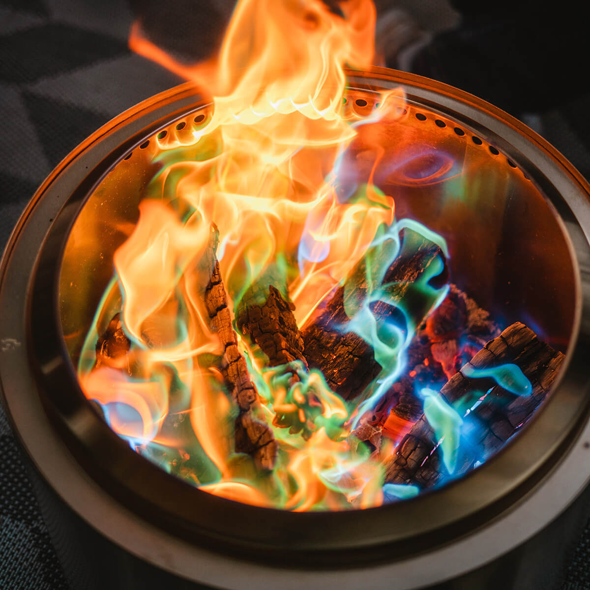 Solo Stove Color Pack Feuerpulver, bunt, 10 Stück