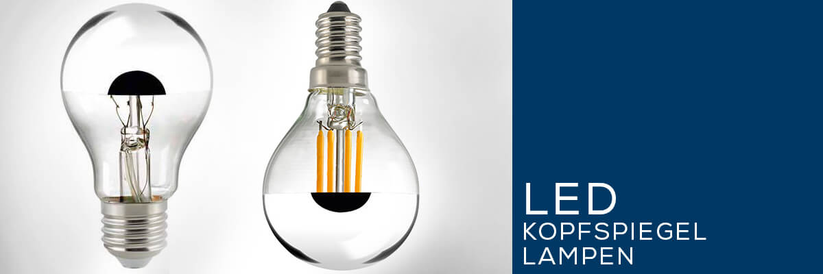 Kategoriebanner Leuchtmittel LED Kopfspiegellampen Kategoriebanner Leuchtmittel LED Kopfspiegellampen