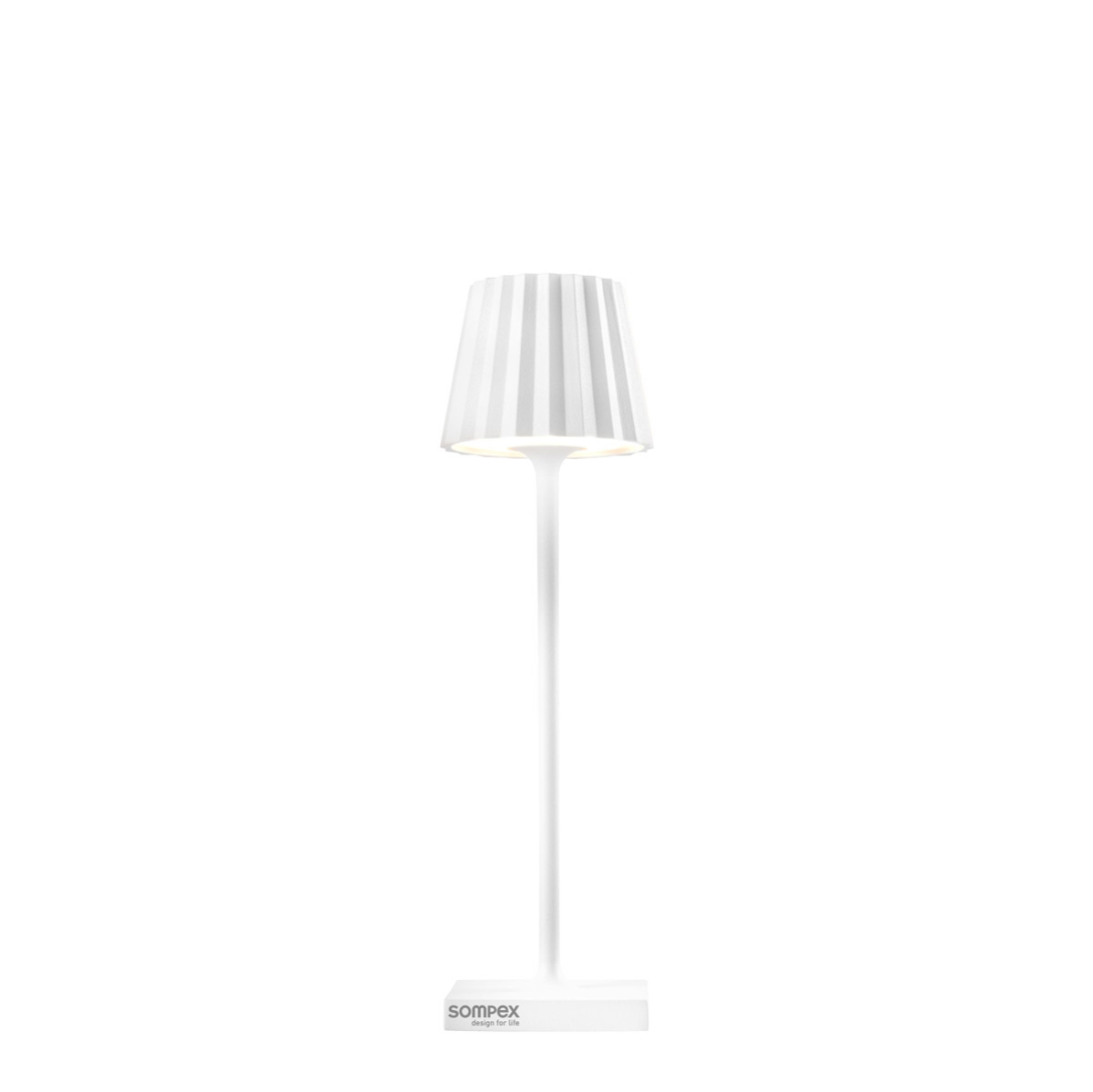 Sompex Troll Nano LED Akkuleuchte, weiß