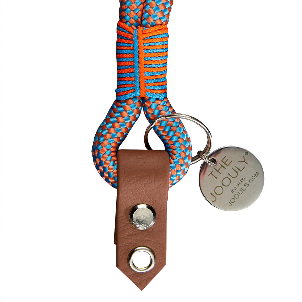 Joouls The Joouly Tauwerkgriff, hellblau / orange, Länge: 35 cm