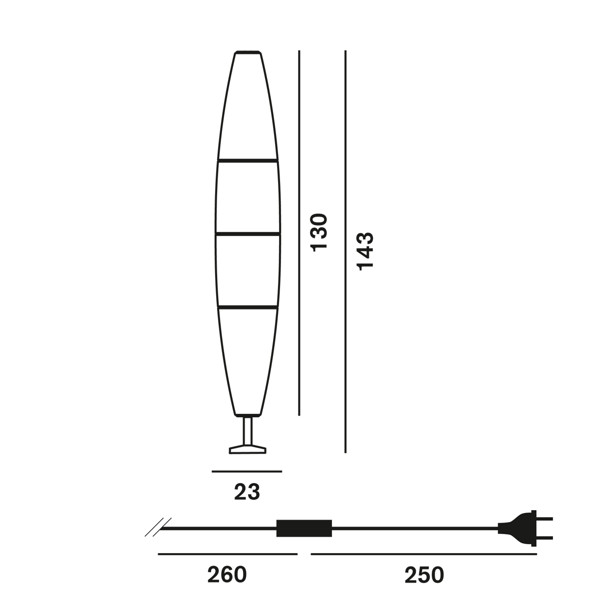 Foscarini Havana Outdoor Terra Bassa
