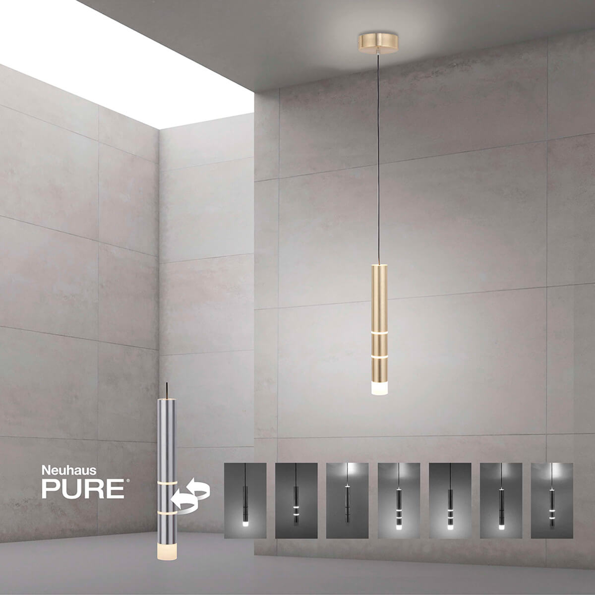 Neuhaus PURE Vega LED Pendelleuchte, 1-flg.