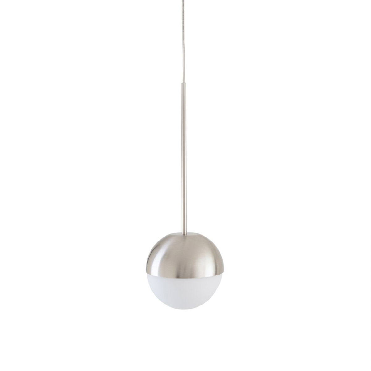 Fontana Arte Pallina Pendelleuchte, Nickel satiniert / gebürstet