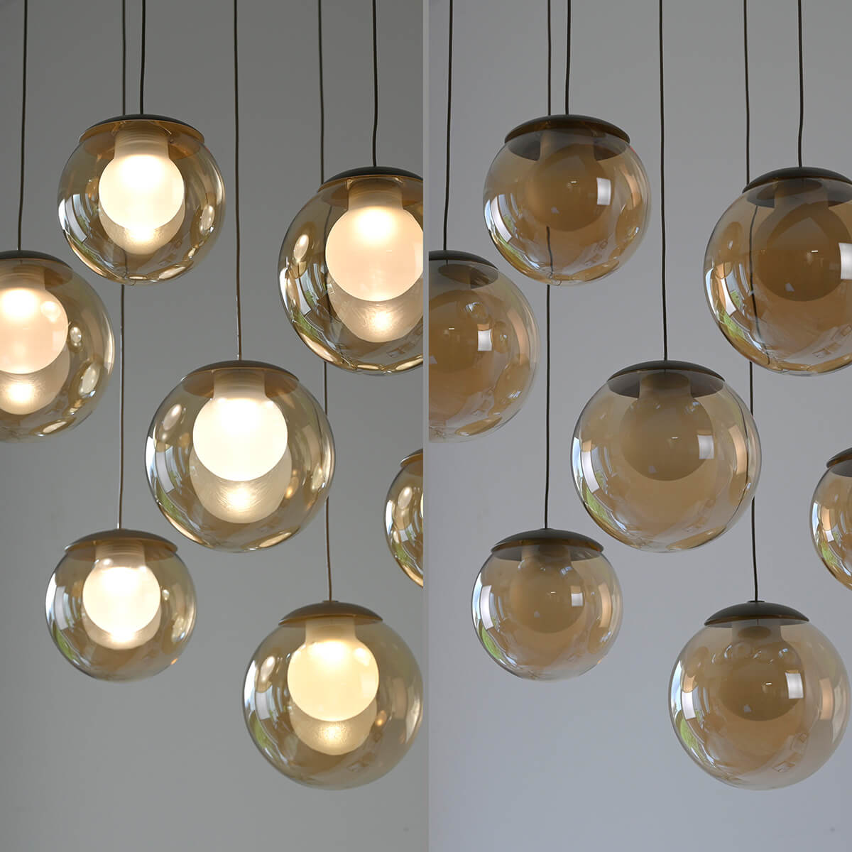 PURE Popup LED Pendelleuchte mit CCT