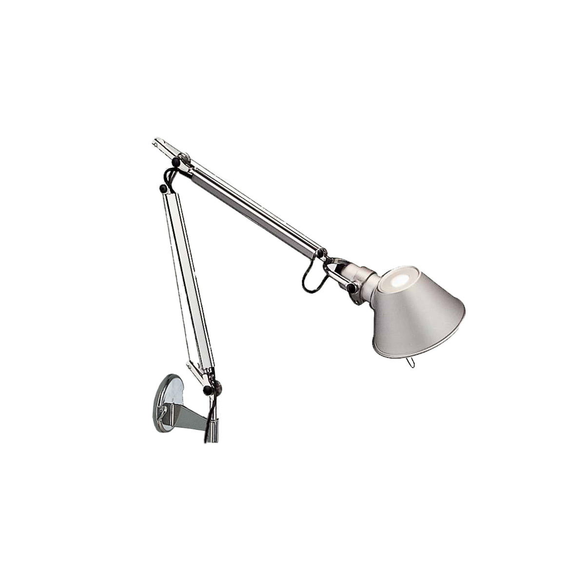 Artemide Tolomeo Midi LED Parete, Aluminium Tolomeo Midi LED Parete