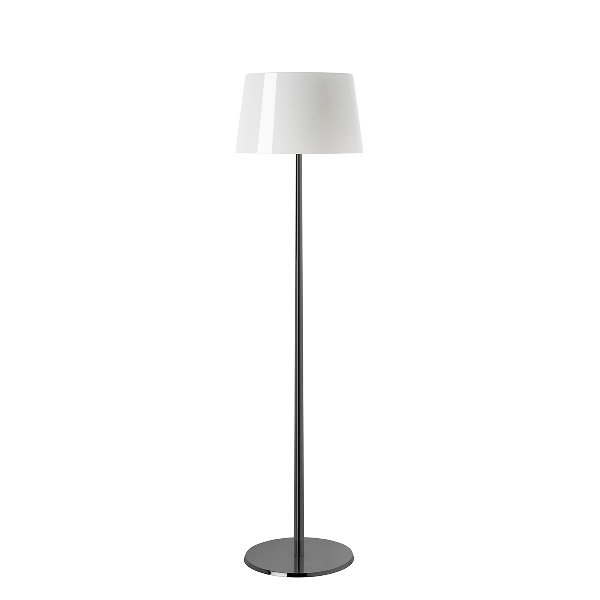 Foscarini Lumiere XXL Terra, cromo nero / bianco (schwarzchrom / weiß)