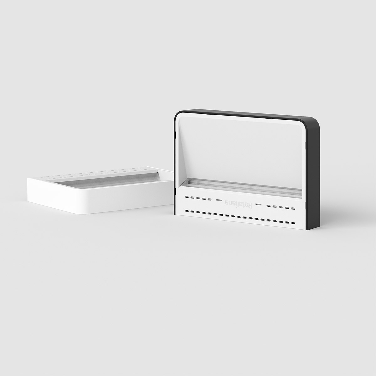 Rotaliana Antares W2 LED Wandleuchte, 2700 K, weiß matt