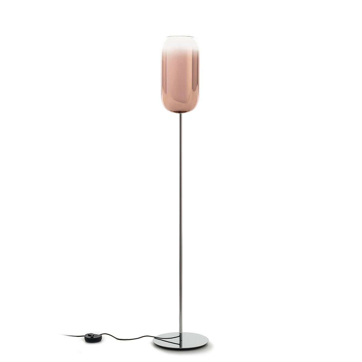 Artemide Gople Lamp Terra, Aluminium, Schirm: kupferfarben