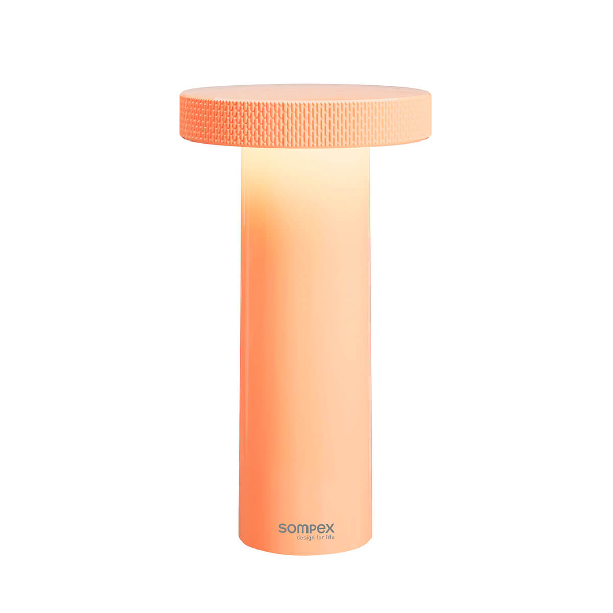 Sompex Volume LED Akkuleuchte, apricot