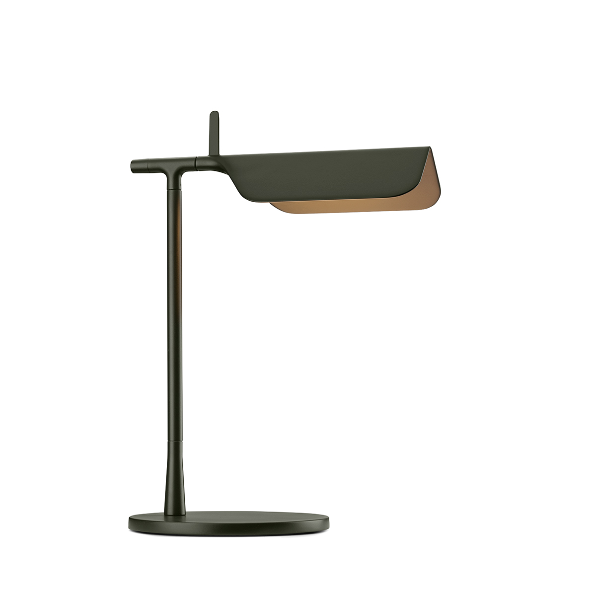 Flos Tab T LED Tischleuchte, dunkelgrün (©Piero Fasanotto)