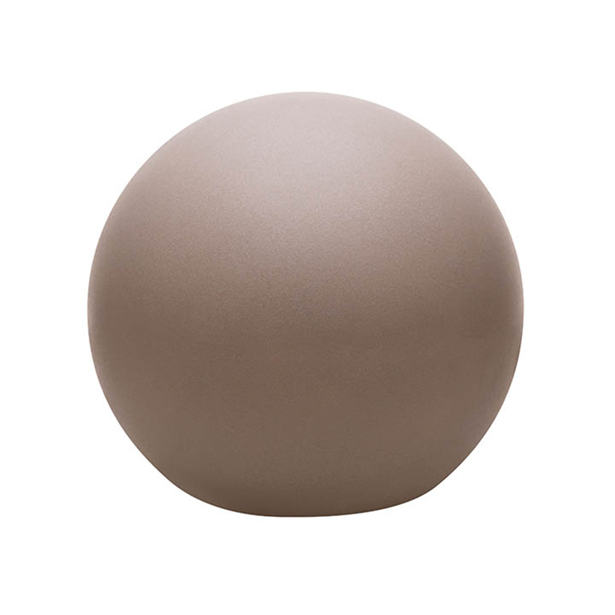 8 seasons design Shining Globe Ø 40 cm LED Solardekoleuchte, taupe, OFF