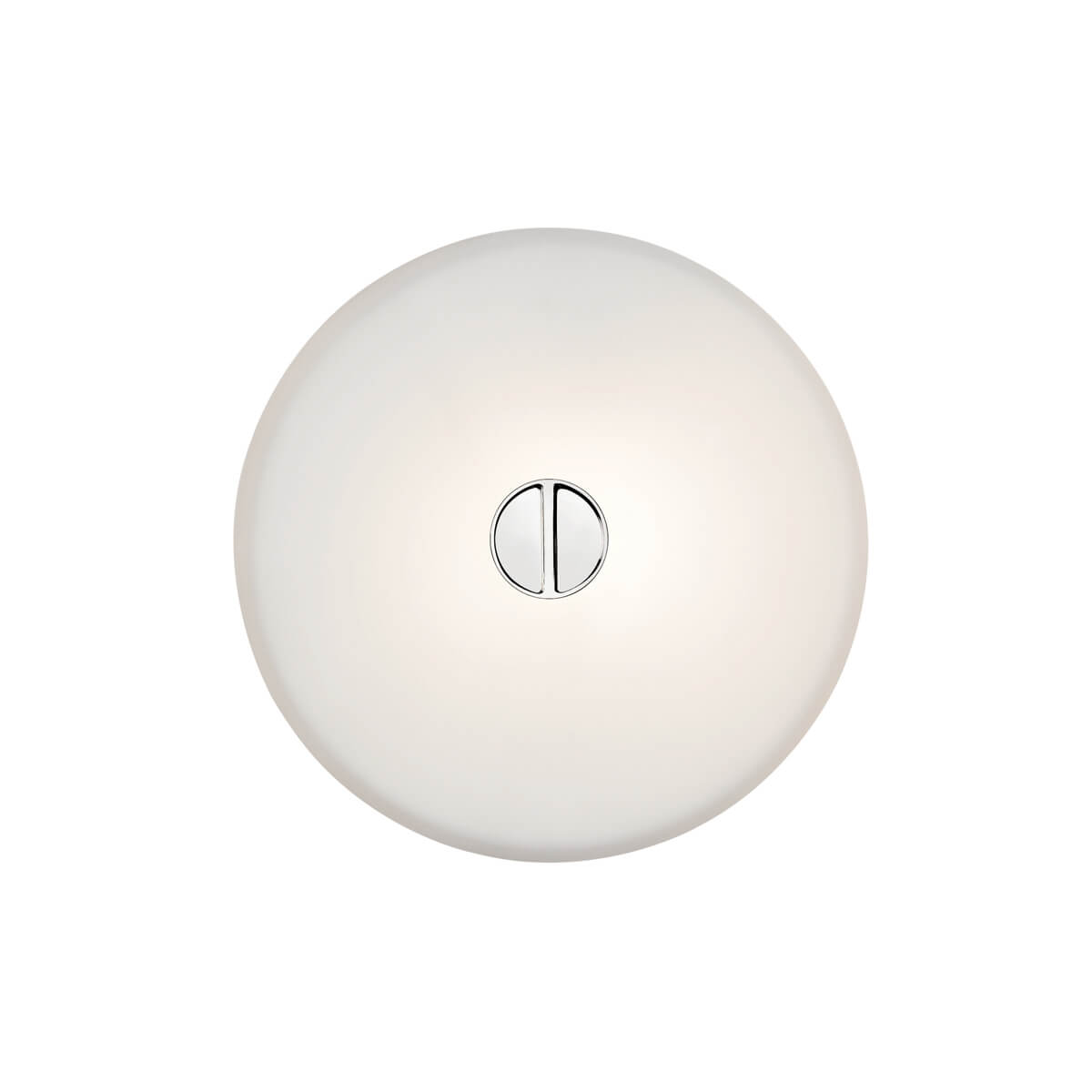Flos Mini Button Wand- / Deckenleuchte, Opalglas Mini Button Wand- / Deckenleuchte