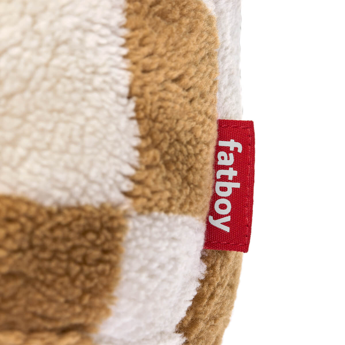 Fatboy Point Teddy Chess Hocker, Almond creme