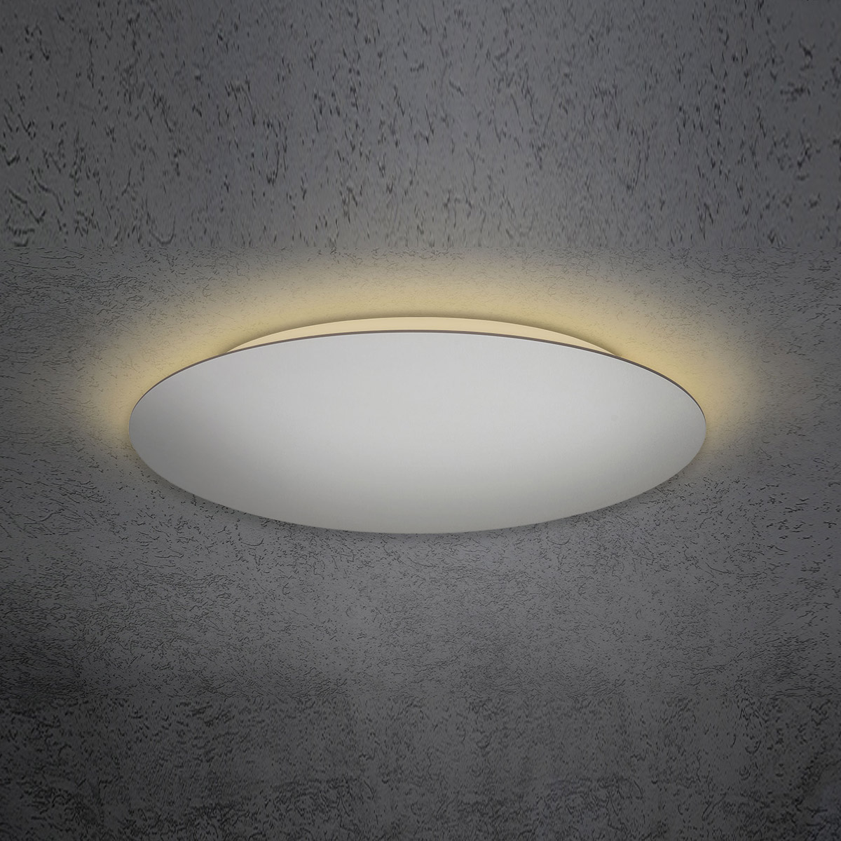 Escale Blade LED Wand- / Deckenleuchte, Ø: 79 cm, mit Casambi-Modul, Silber matt eloxiert