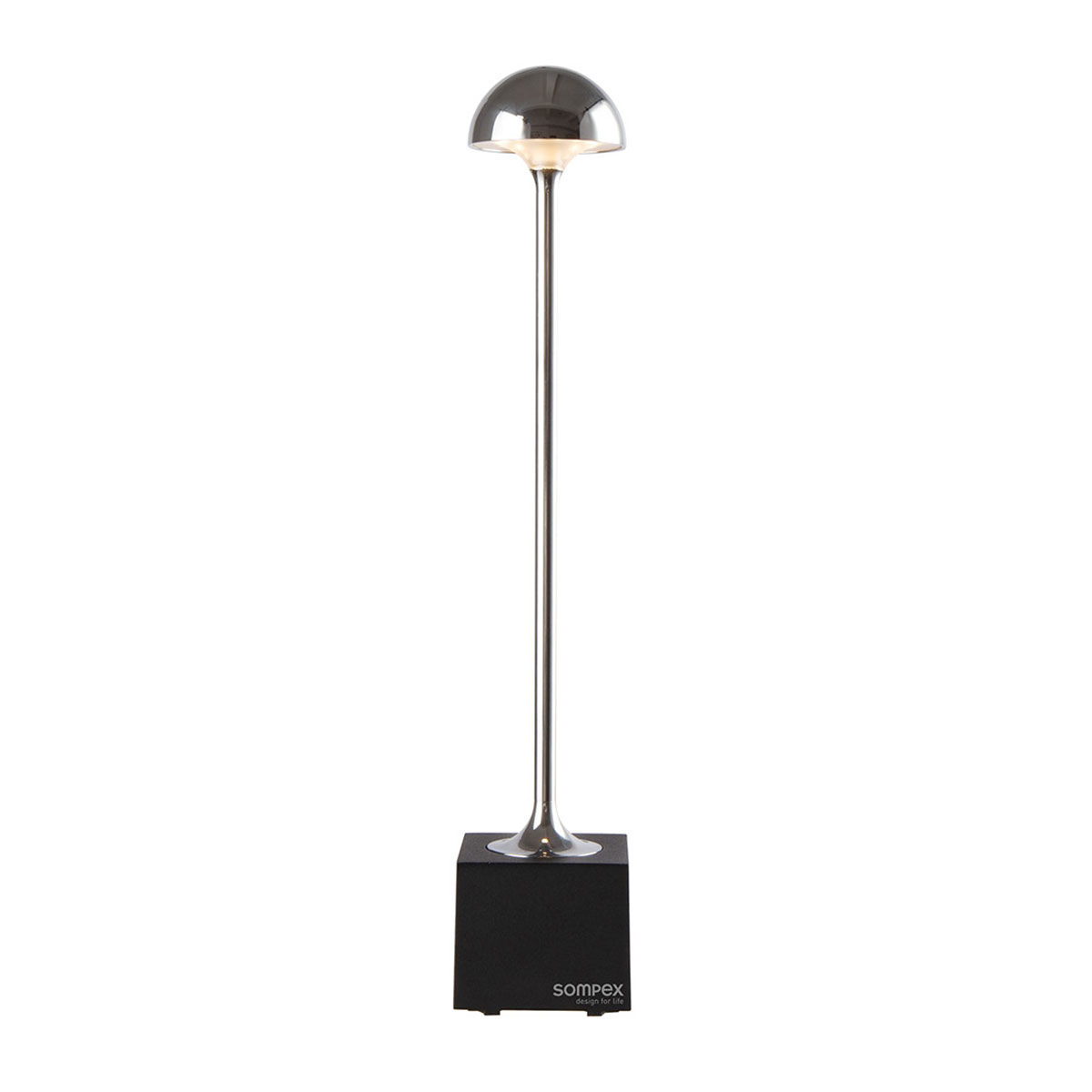Sompex Flora LED Akkuleuchte, Chrom