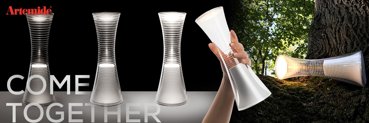 Kategoriebanner Marke Artemide Come Together Kategoriebanner Marke Artemide Come Together