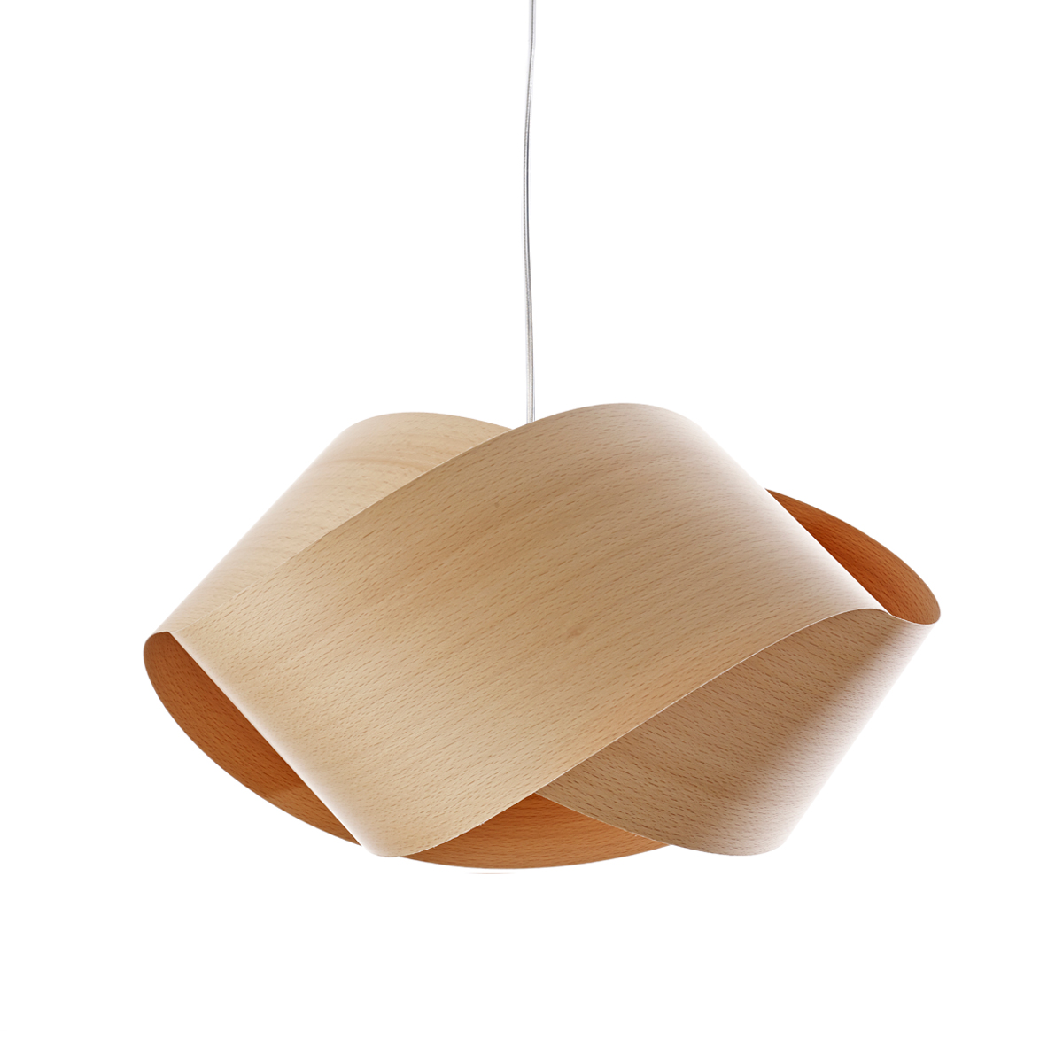 LZF Lamps Nut Pendelleuchte, Kabel: transparent, Buche