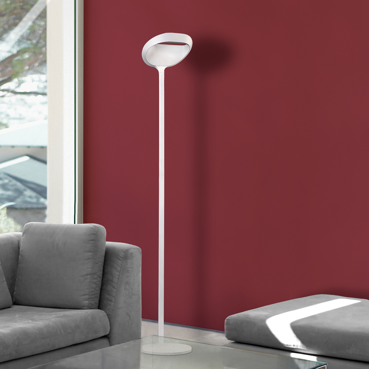 Cini & Nils Sestessa Terra LED, weiß