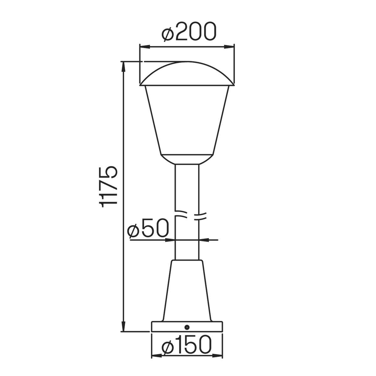 Albert Leuchten 4154 Wegeleuchte