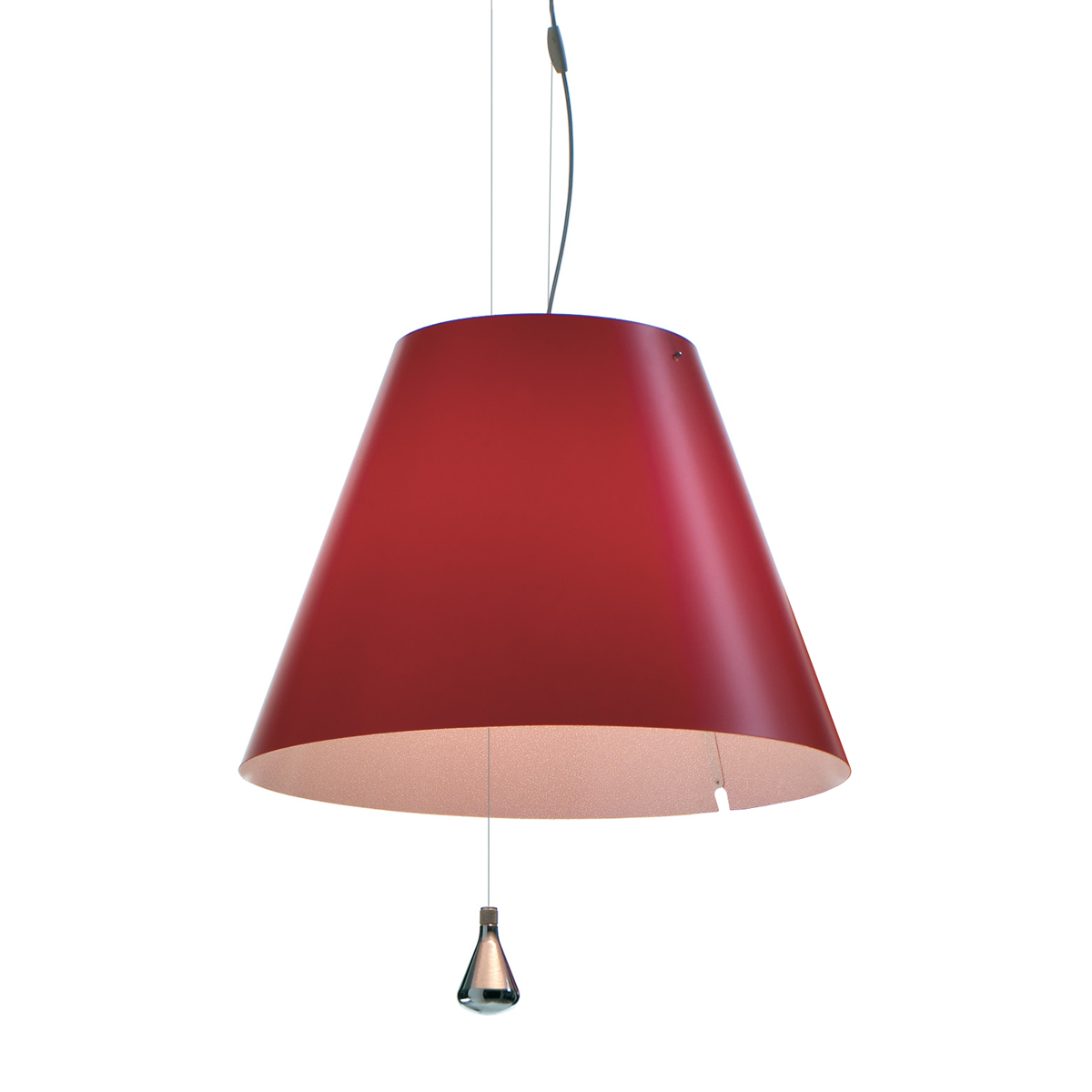 Luceplan Lady Costanza Sospensione, johannisbeerrot