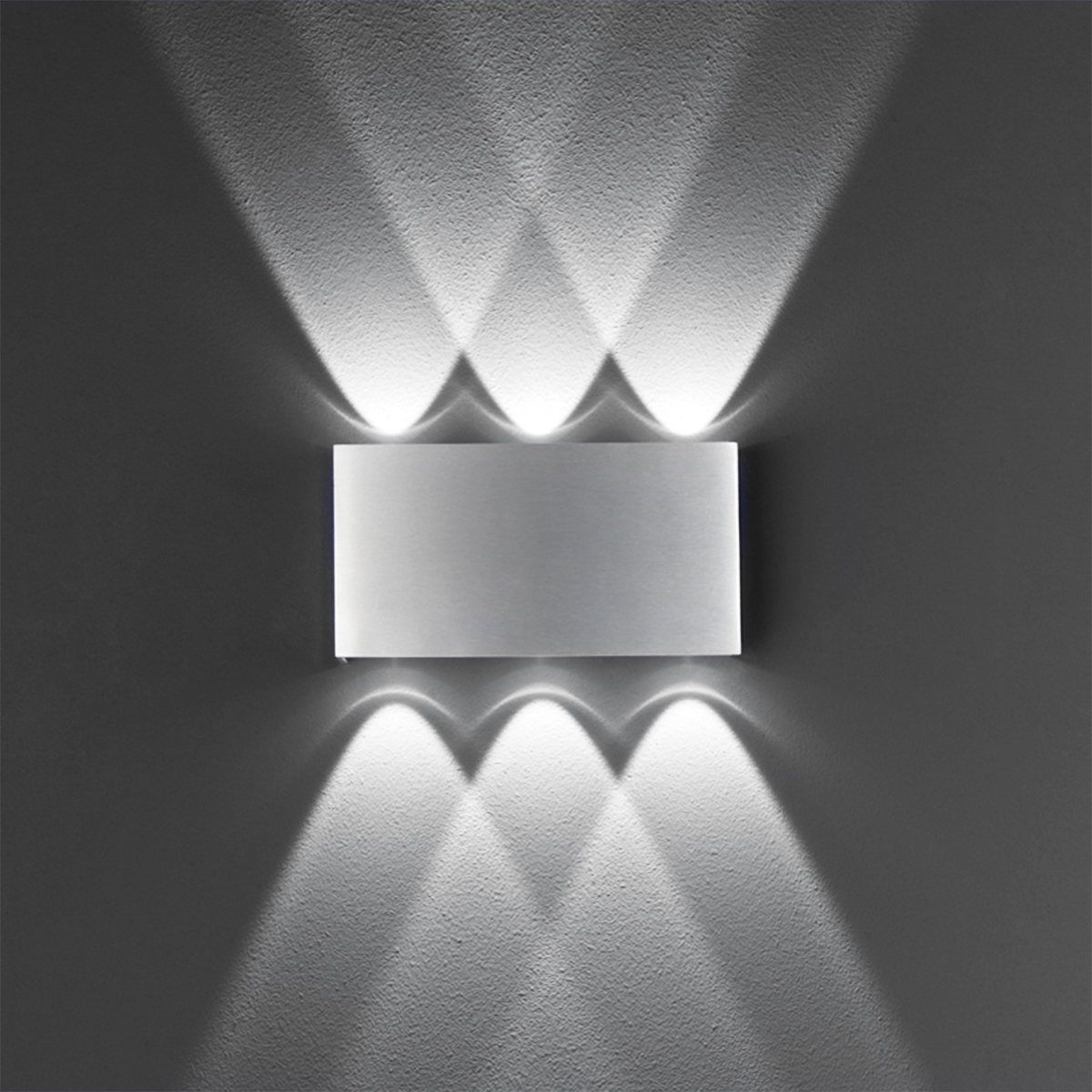 HELL Stream 40088 LED Wandleuchte, Aluminium