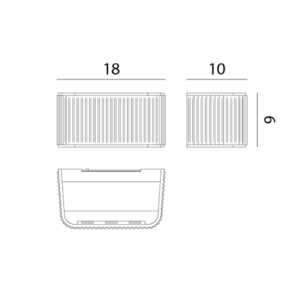 Rotaliana Dresscode W1 LED Wandleuchte