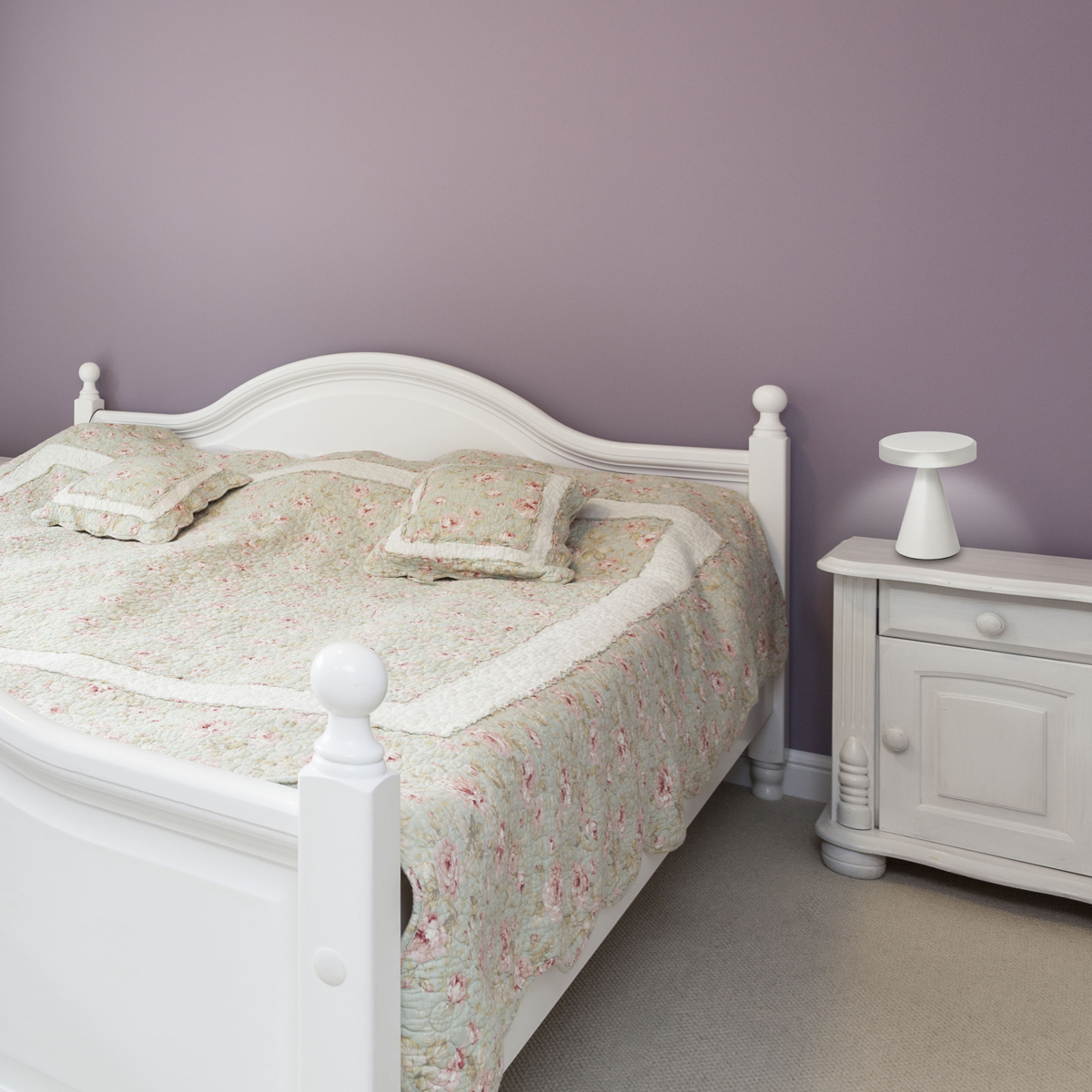 Fabas Luce Neutra 3386-34 LED Tischleuchte, weiß