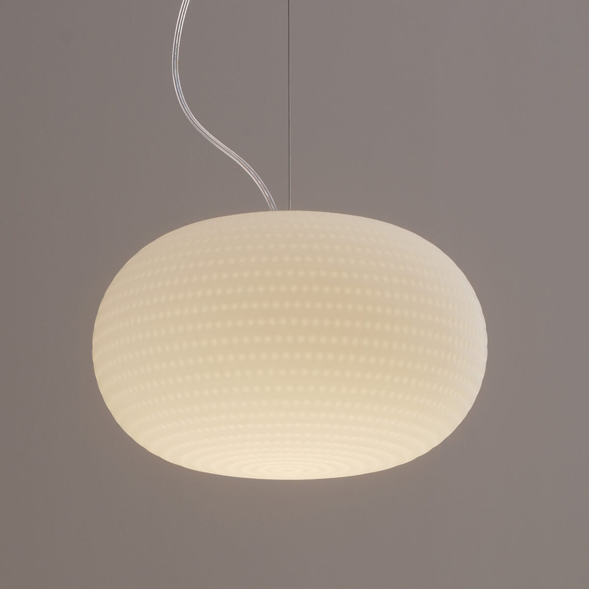 Ø: 30 cm, white satin finish