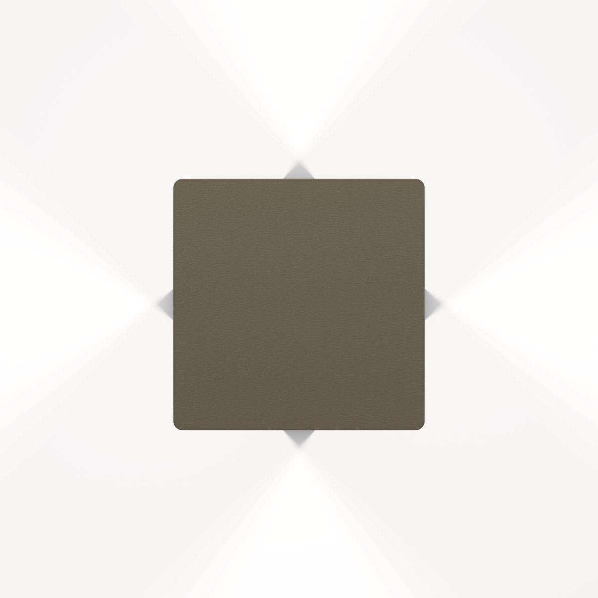 IP44.DE Mir X 30 LED Pollerleuchte, cool brown (braun)