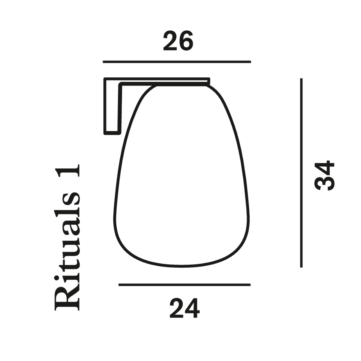 Foscarini Rituals Parete, 1