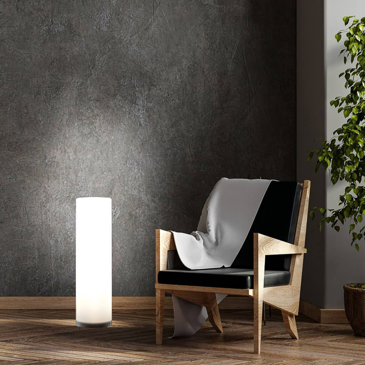 Apollo RGBCCT-LED Stehleuchte / Lichtsäule mit ZigBee