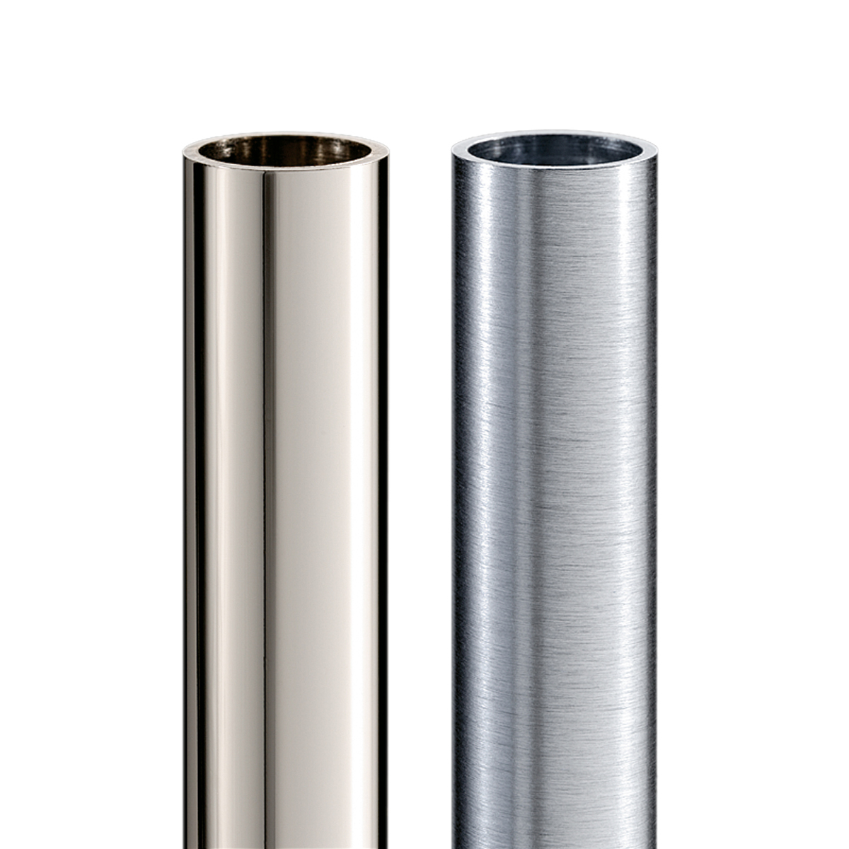 Knapstein Alma LED Deckenfluter, Oberflächenmuster, Nickel matt / Chrom