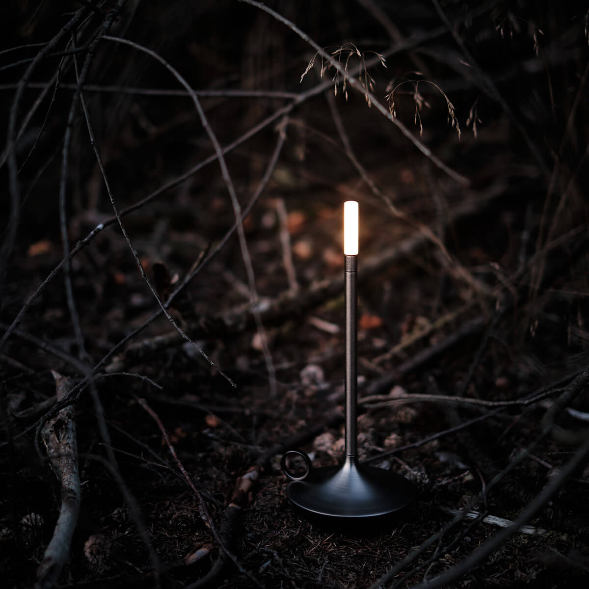 Graypants Wick LED Akkuleuchte, graphit