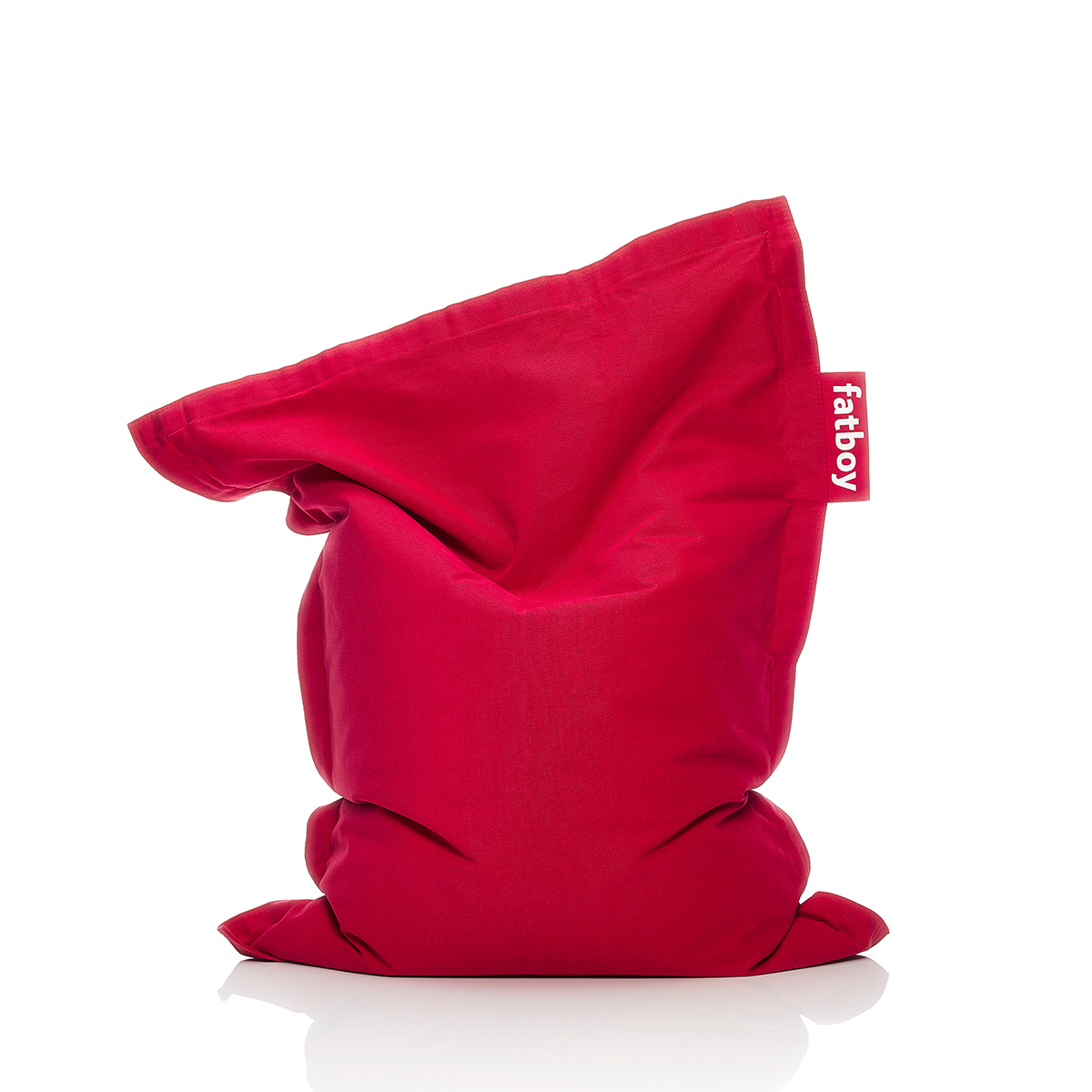 Fatboy Junior Stonewashed Sitzsack, rot