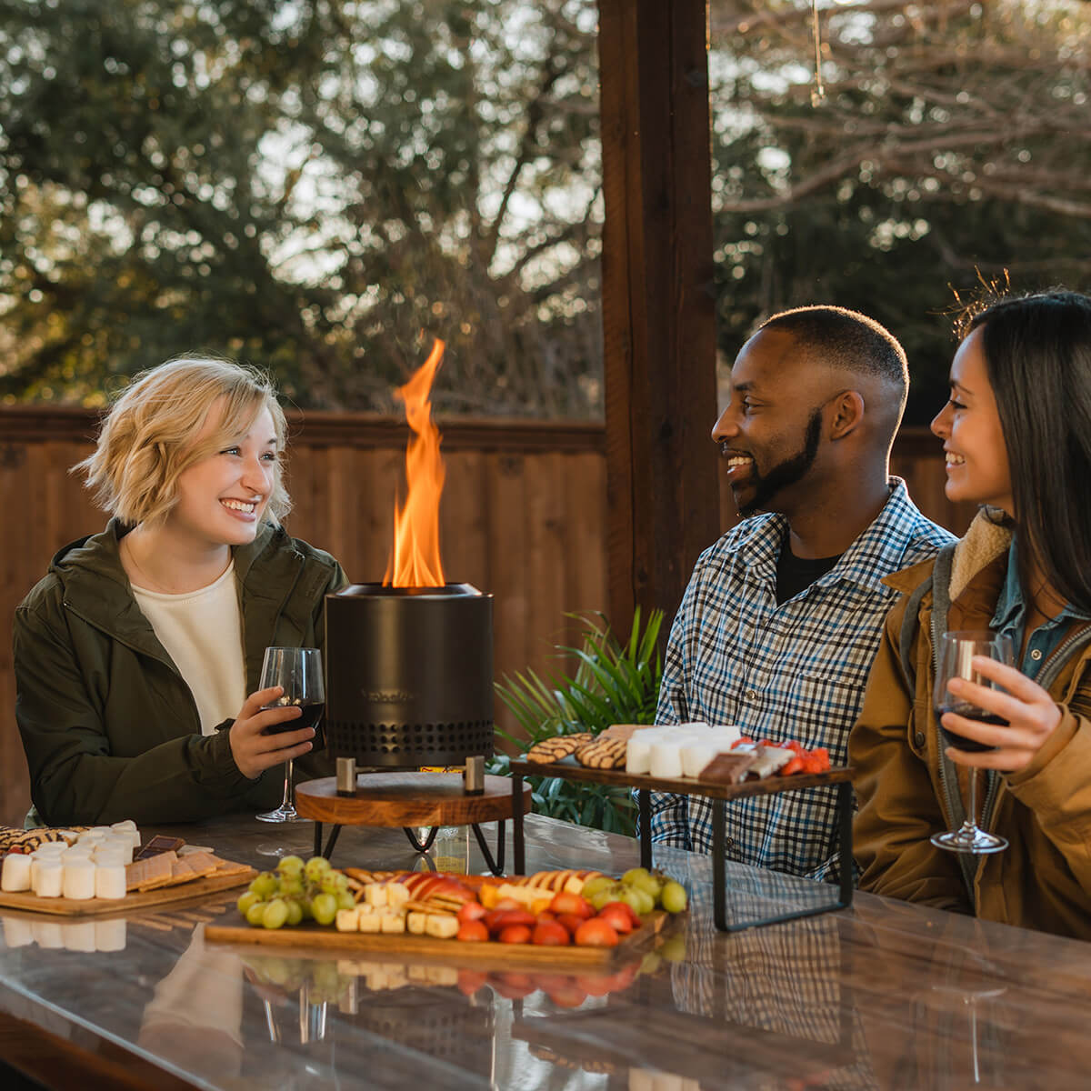 Solo Stove Mesa XL Tischfeuer & Tischkamin, Ash (anthrazit)