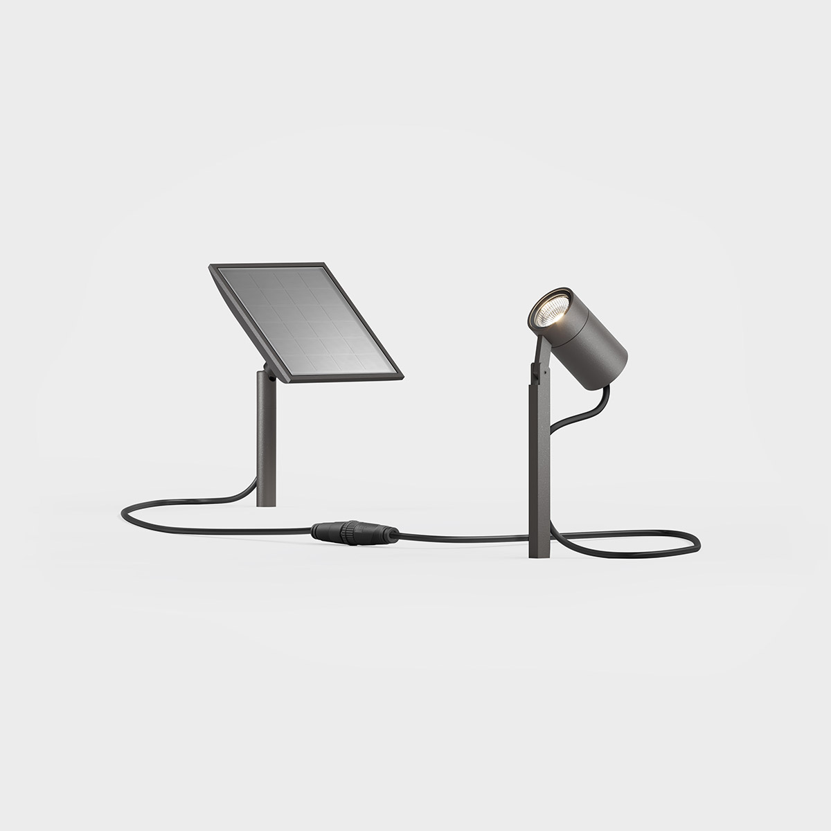 Piek mini solar LED Solarleuchte mit Erdspieß