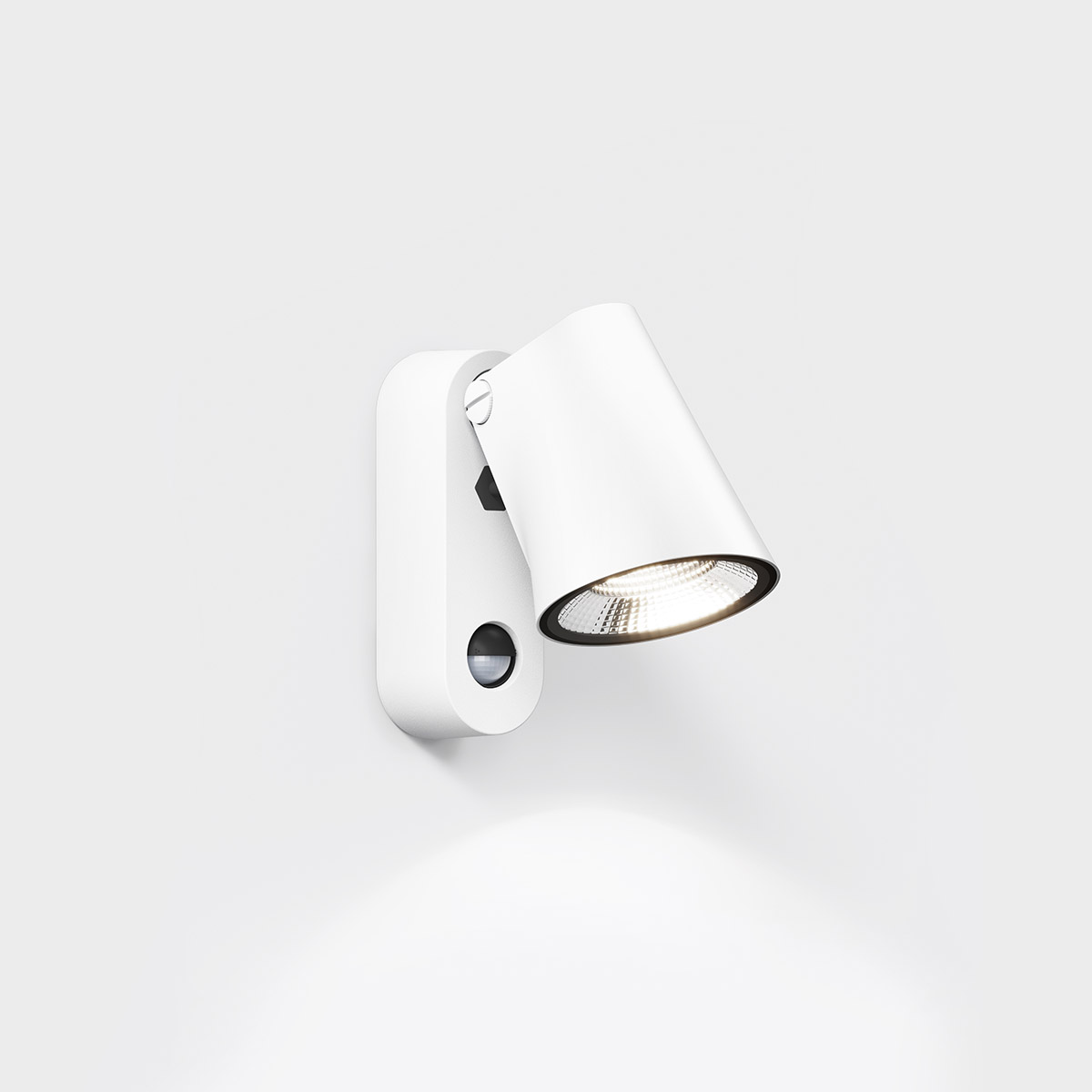 IP44.DE Stic Control LED Außenwandleuchte, pure white (weiß)