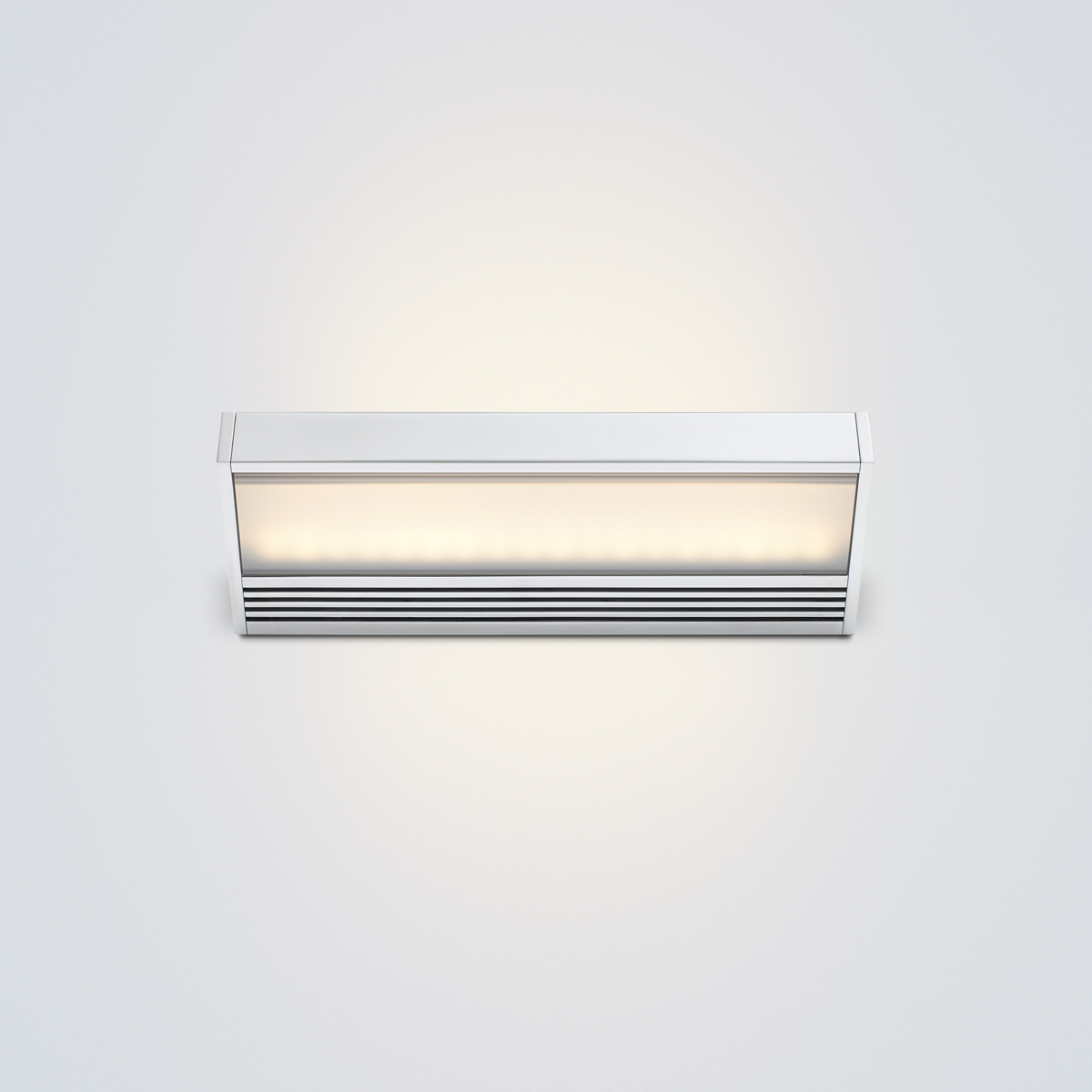 Serien.lighting SML² 220 Wall LED, Alu poliert, Gläser: satinée