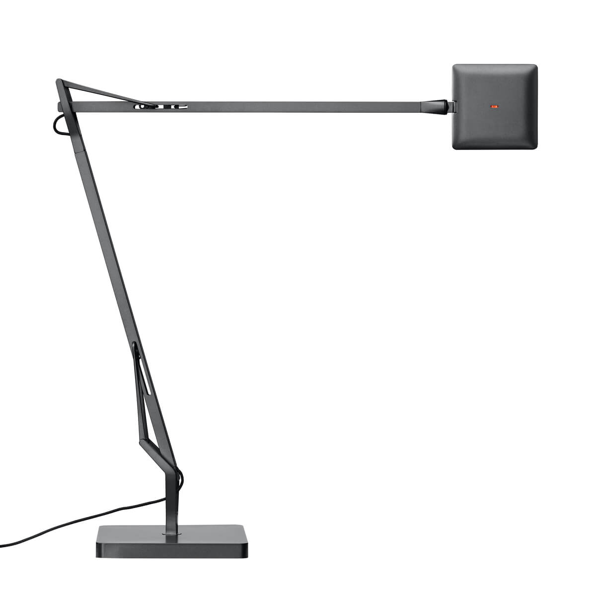 Flos Kelvin Edge Tischleuchte, titangrau