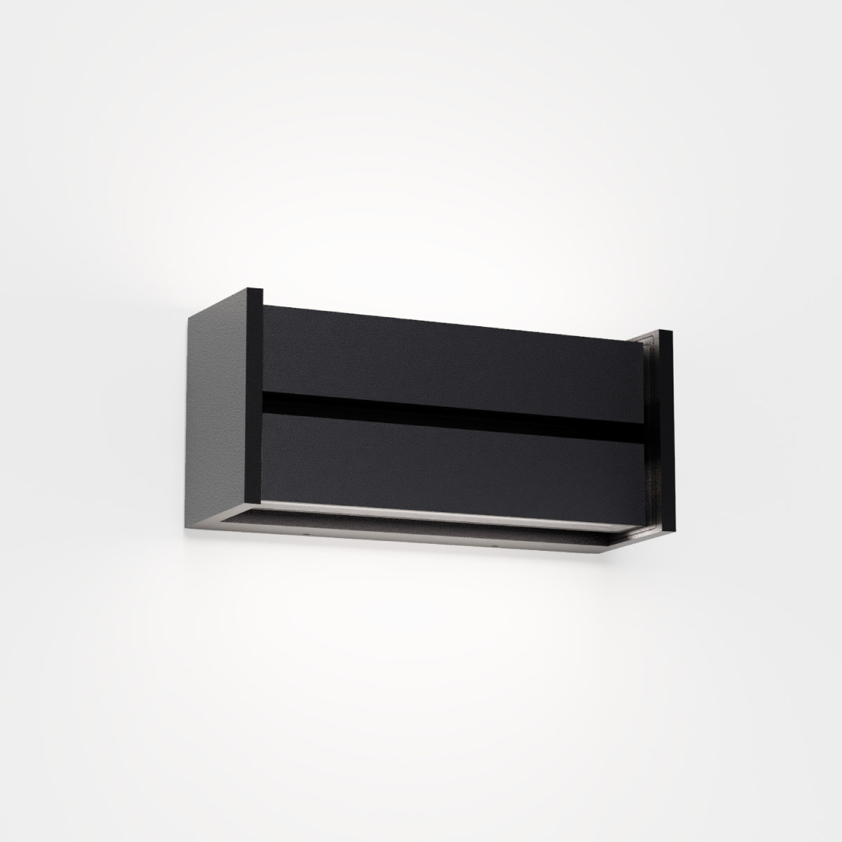 IP44.DE Slat LED Wand- / Deckenleuchte, deep black (schwarz)