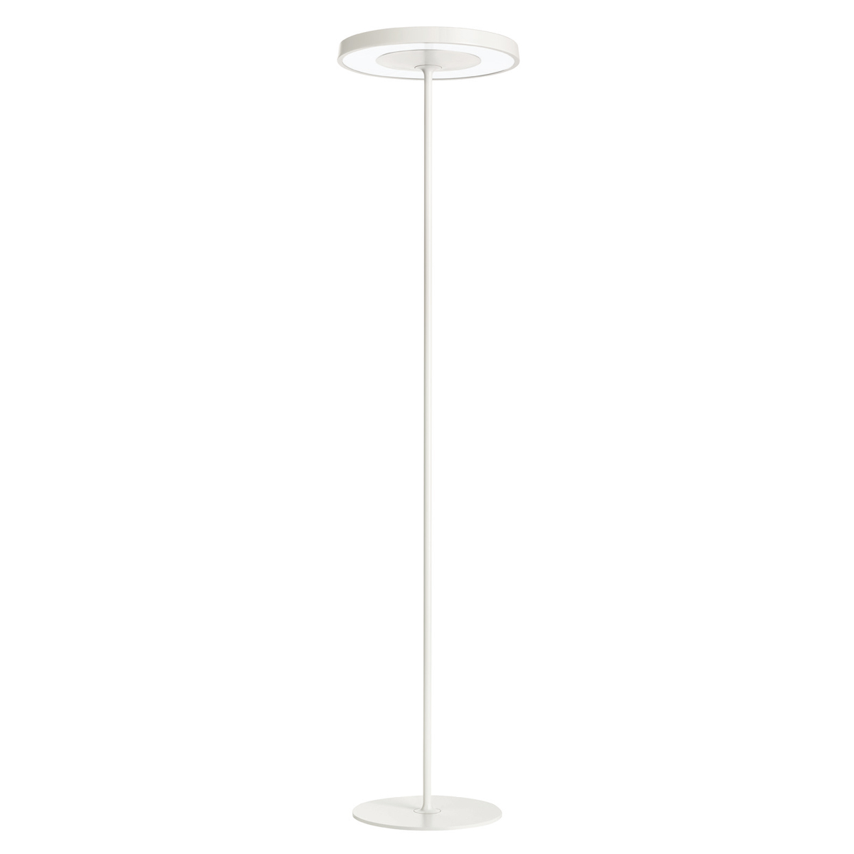 Belux Disk-10 LED Stehleuchte, weiß