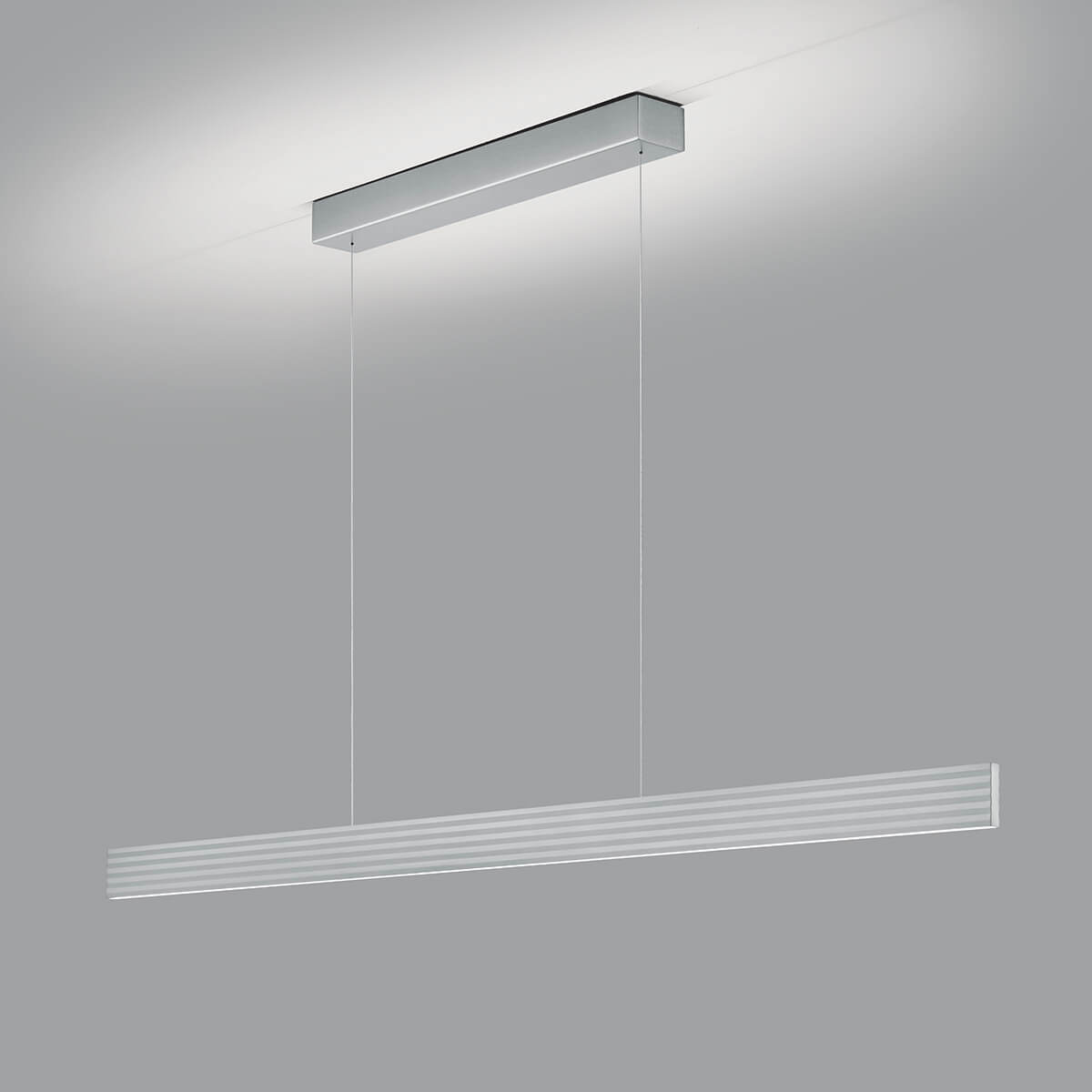 Knapstein Fara-152 LED Pendelleuchte, Nickel matt (indirekter Lichtaustritt)